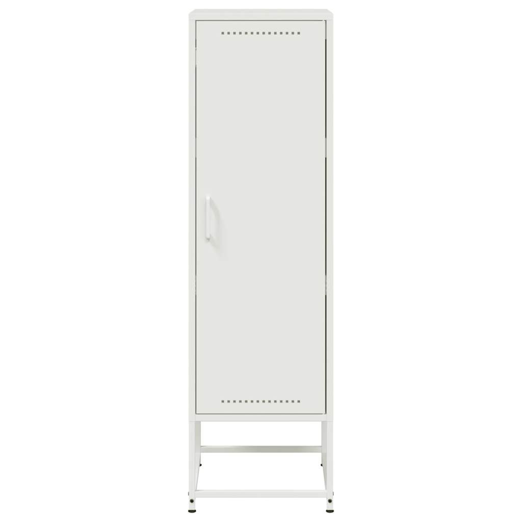 Buffet haut blanc 36x39x123 cm acier - XIOS