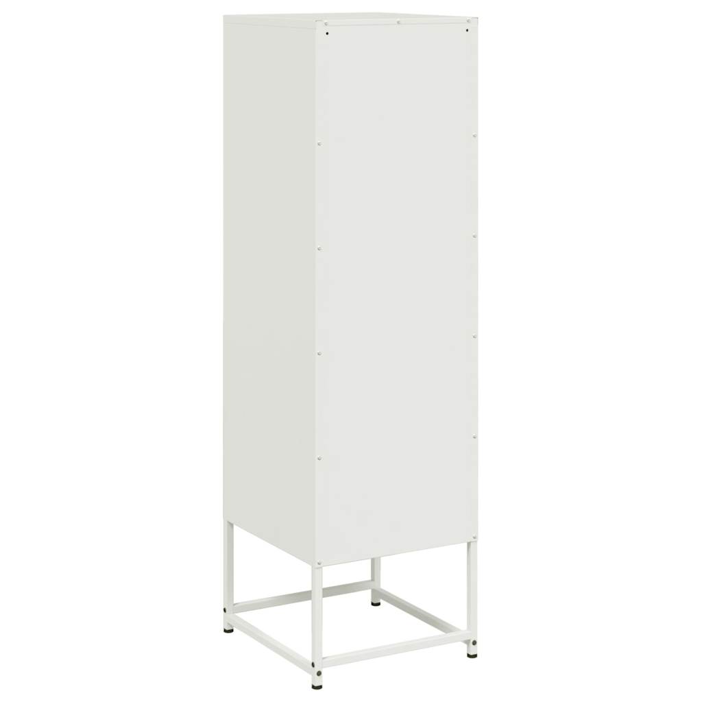 Buffet haut blanc 36x39x123 cm acier - XIOS