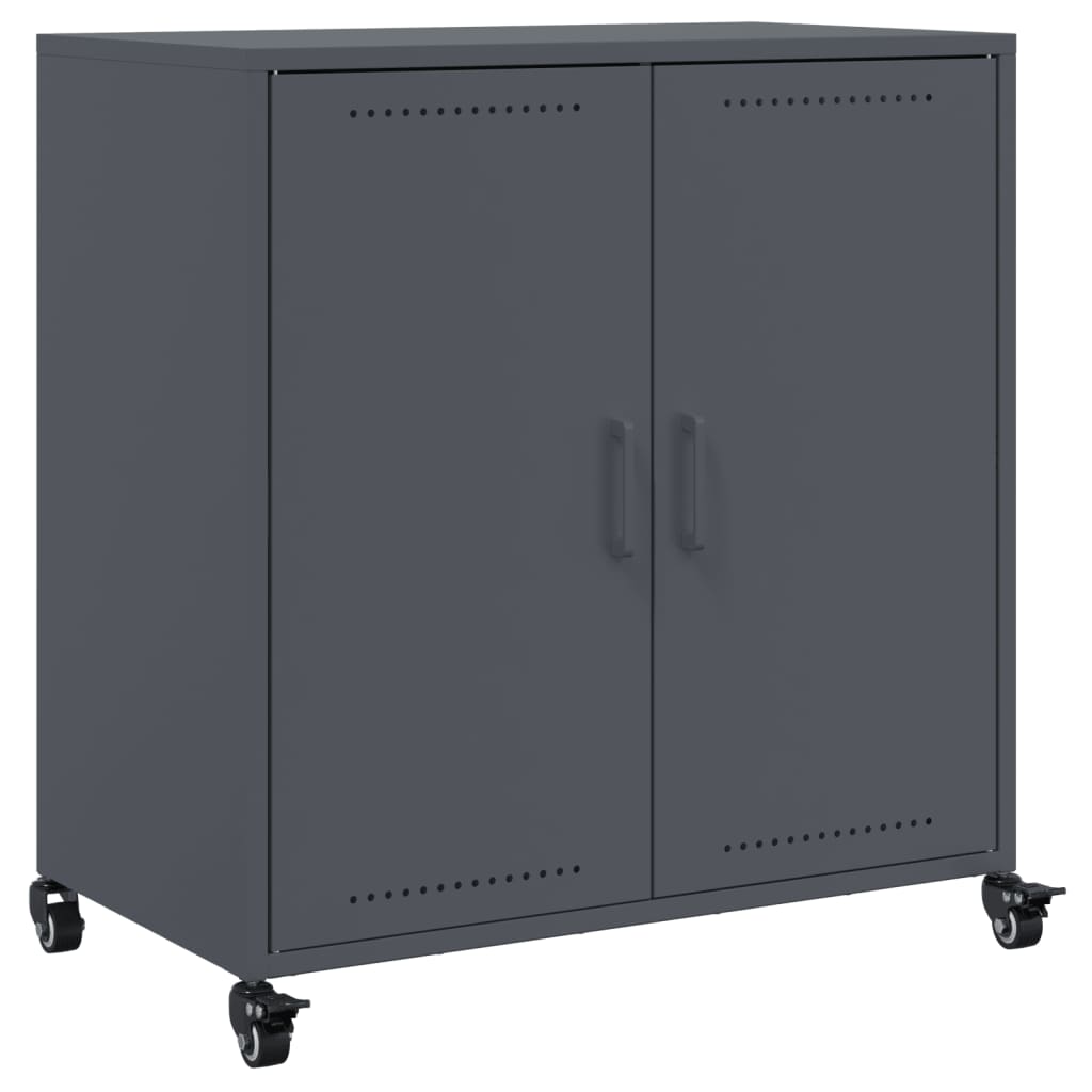 Buffet anthracite 68x39x72 cm acier - XIOS