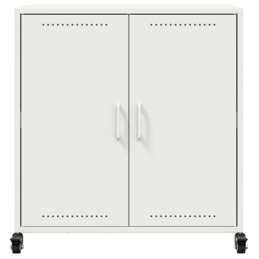 Buffet blanc 68x39x72 cm acier - XIOS