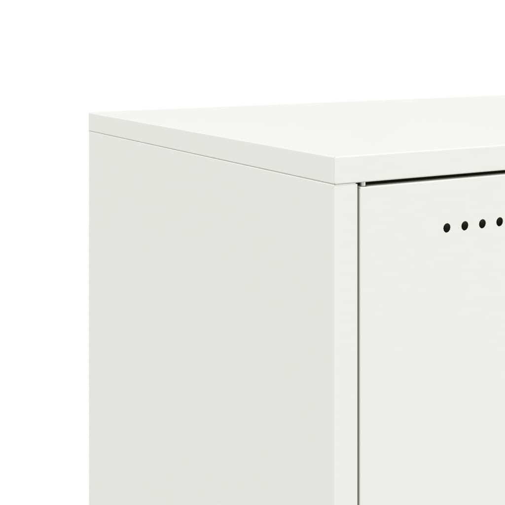 Buffet blanc 68x39x72 cm acier - XIOS