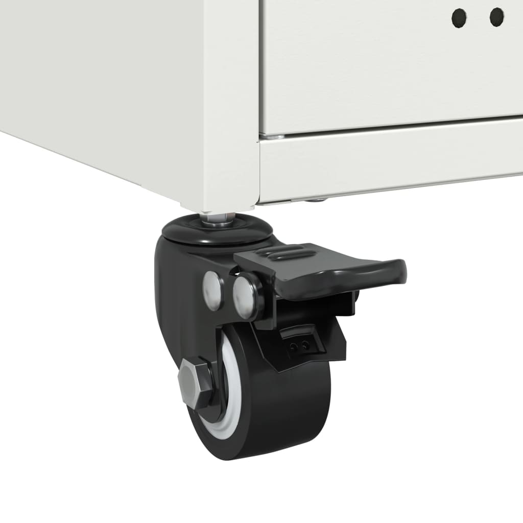 Buffet blanc 68x39x72 cm acier - XIOS