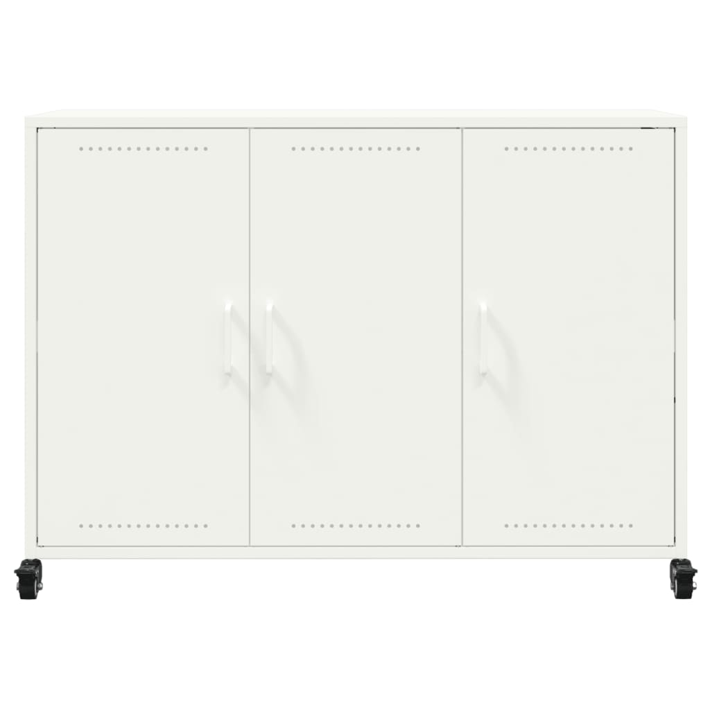 Buffet blanc 100,5x39x72 cm acier - XIOS