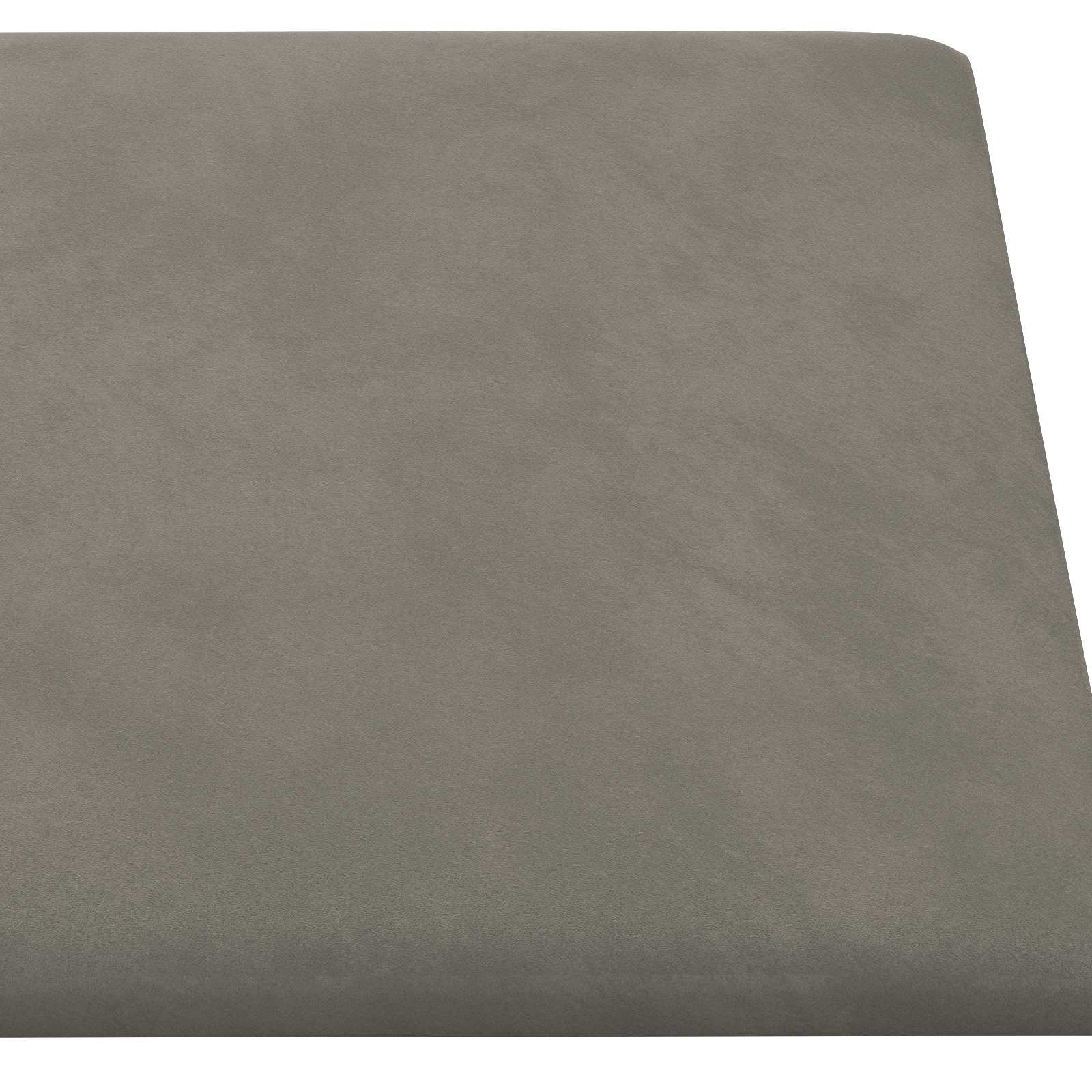 Tête de lit murale 12 pcs Gris clair Velours - XIOS
