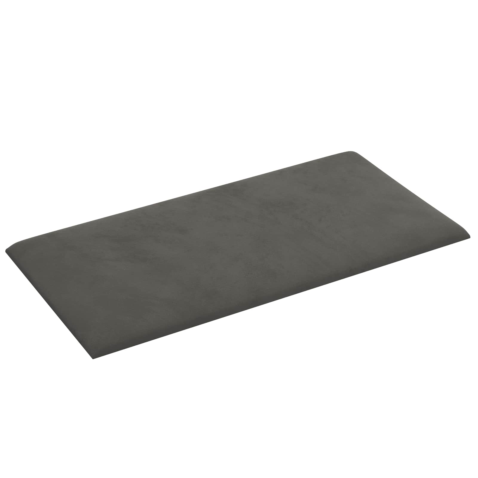 Tête de lit murale 12 pcs Gris foncé Velours - XIOS