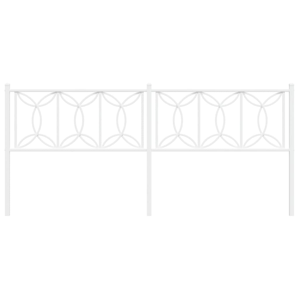 Tête de lit métal blanc 193 cm - XIOS