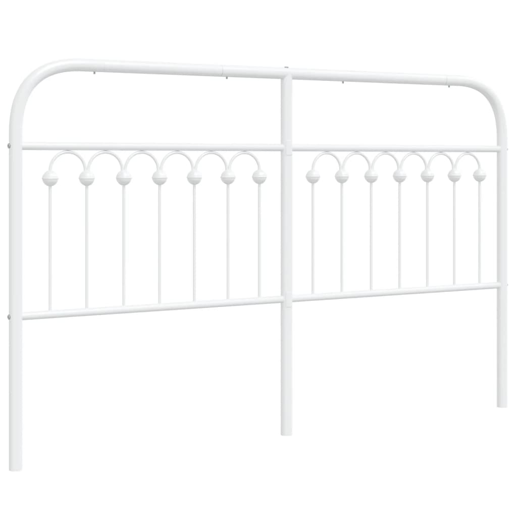Tête de lit métal blanc 160 cm - XIOS