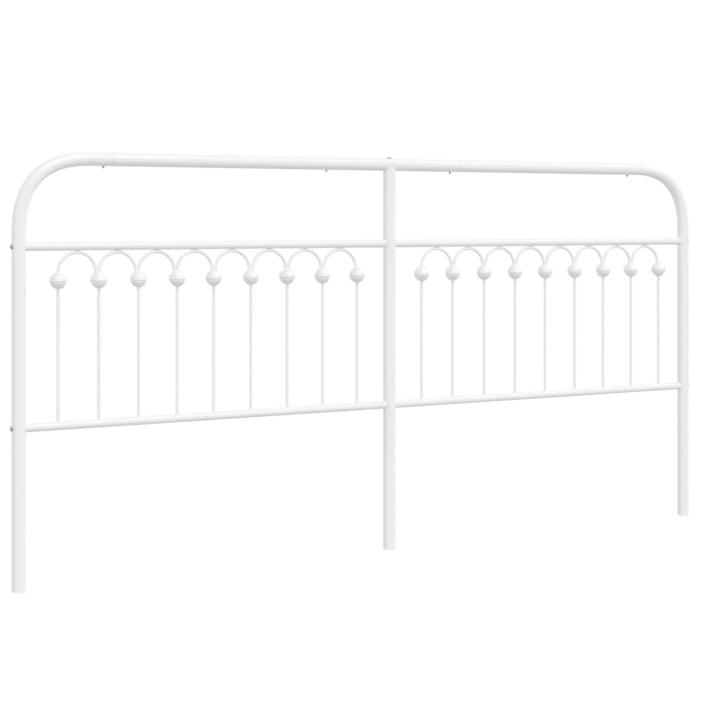 Tête de lit métal blanc 193 cm - XIOS