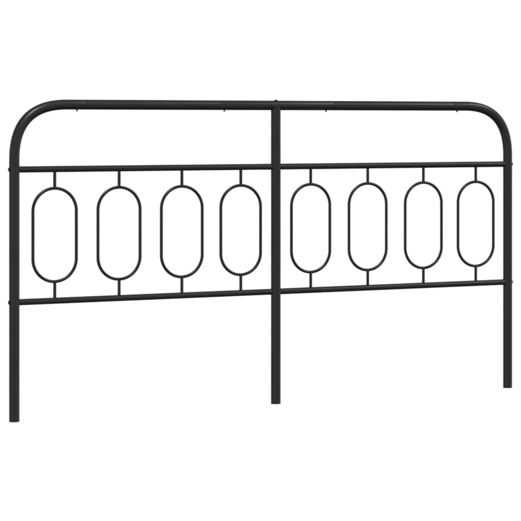 Tête de lit métal noir 160 cm - XIOS