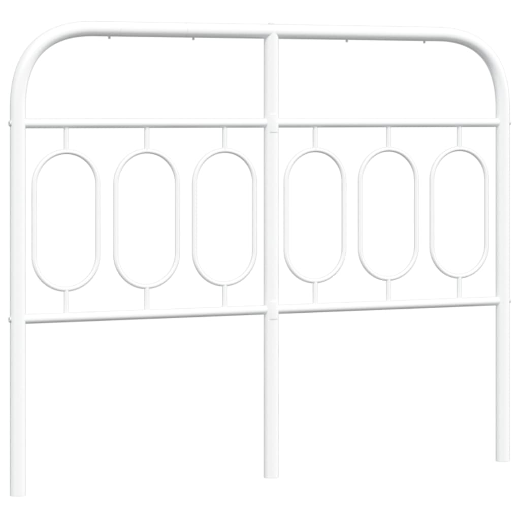 Tête de lit métal blanc 120 cm - XIOS