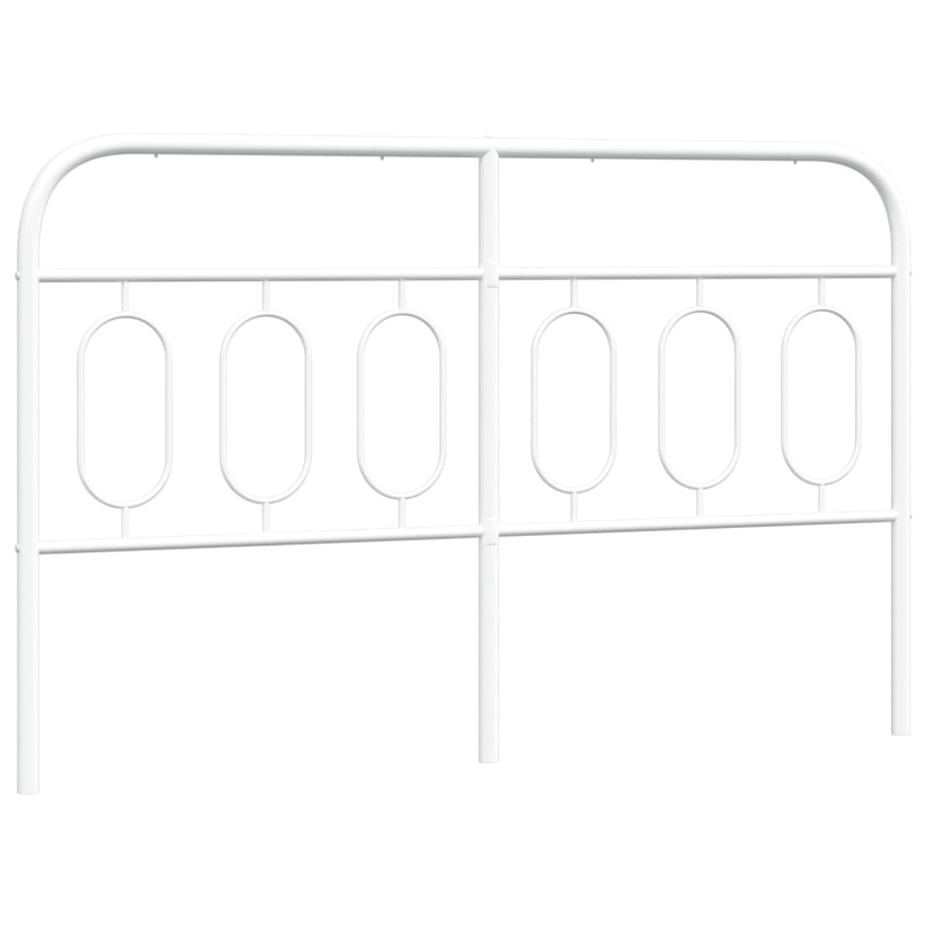 Tête de lit métal blanc 150 cm - XIOS