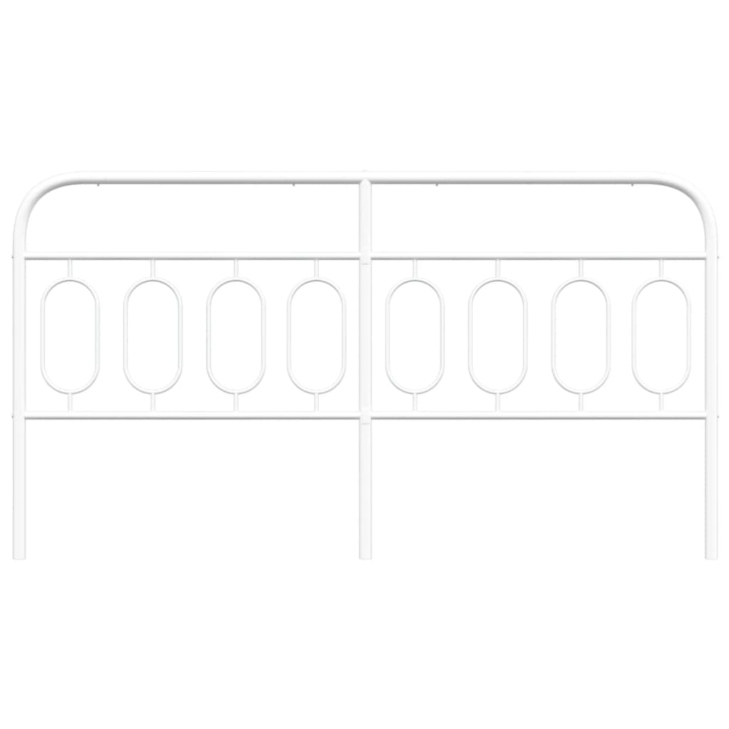 Tête de lit métal blanc 183 cm - XIOS