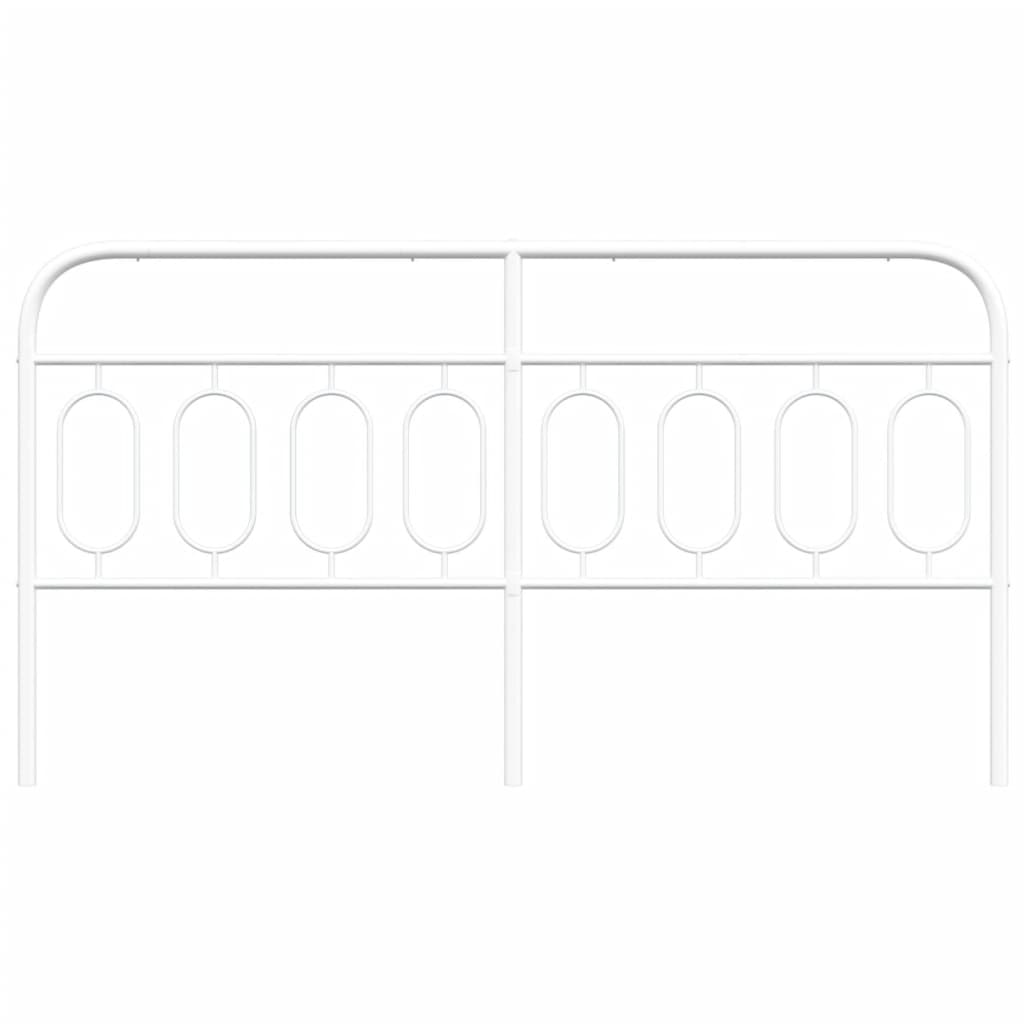 Tête de lit métal blanc 193 cm - XIOS