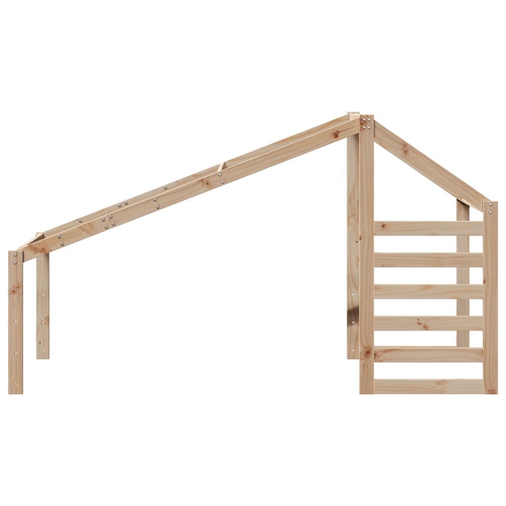Toit de lit pour enfants 198x97x113 cm bois de pin massif - XIOS
