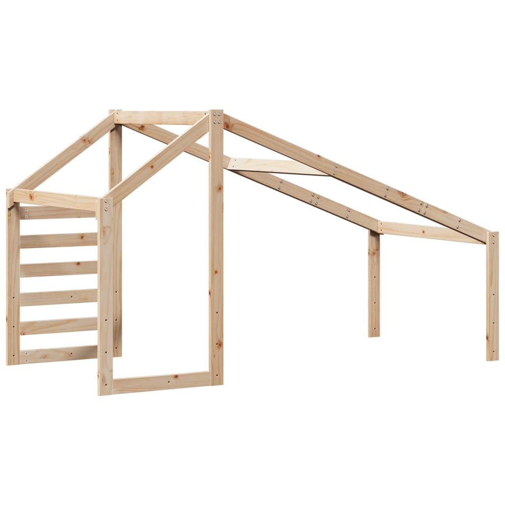 Toit de lit pour enfants 198x97x113 cm bois de pin massif - XIOS