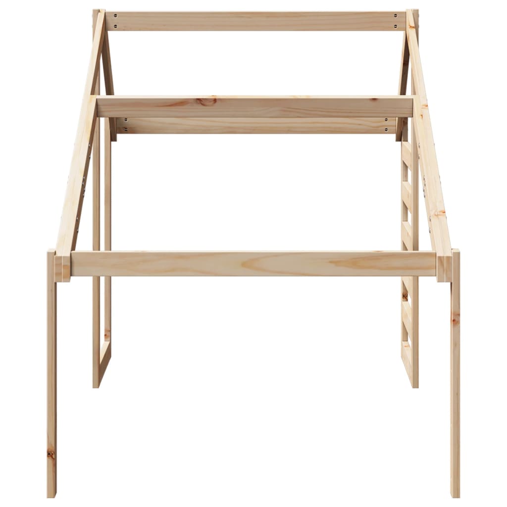 Toit de lit pour enfants 188x82x113 cm bois de pin massif - XIOS