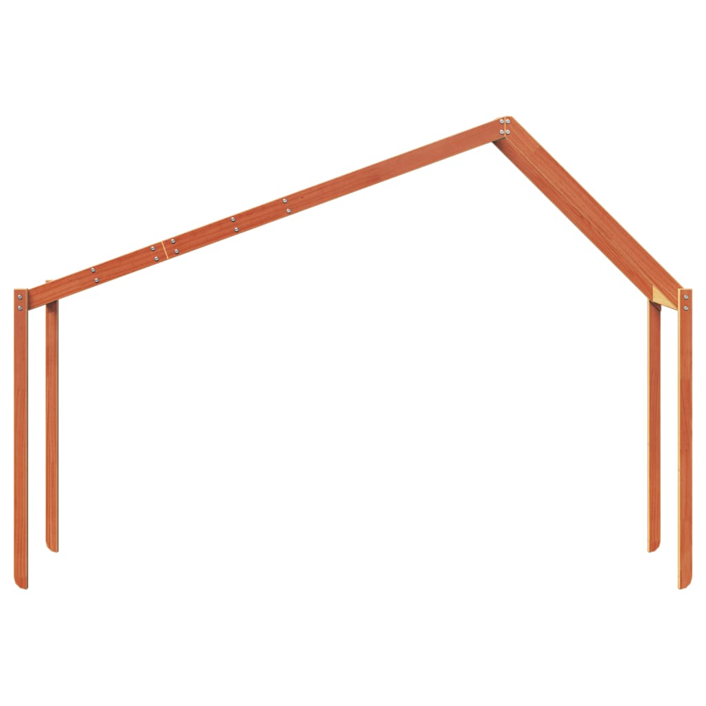 Toit de lit pour enfants 213x95,5x144,5 cm bois de pin massif - XIOS