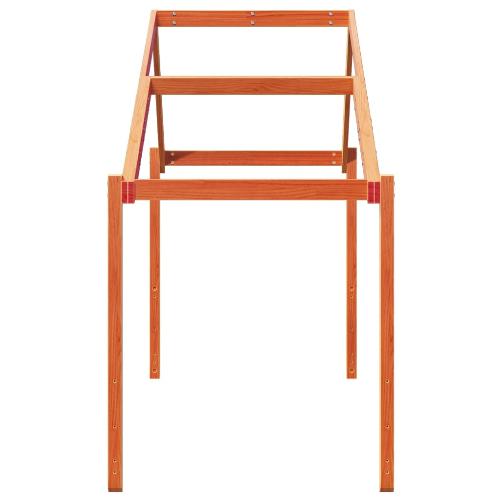 Toit de lit pour enfants 213x85,5x144,5 cm bois de pin massif - XIOS