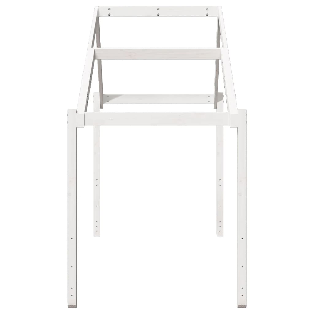 Toit de lit pour enfants 203x95,5x142 cm bois de pin massif - XIOS