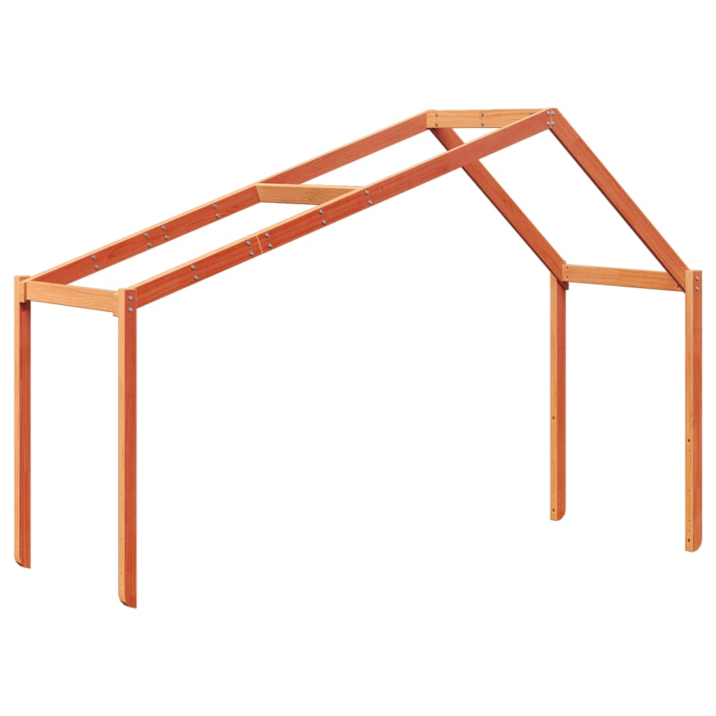 Toit de lit pour enfants 203x95,5x142 cm bois de pin massif - XIOS