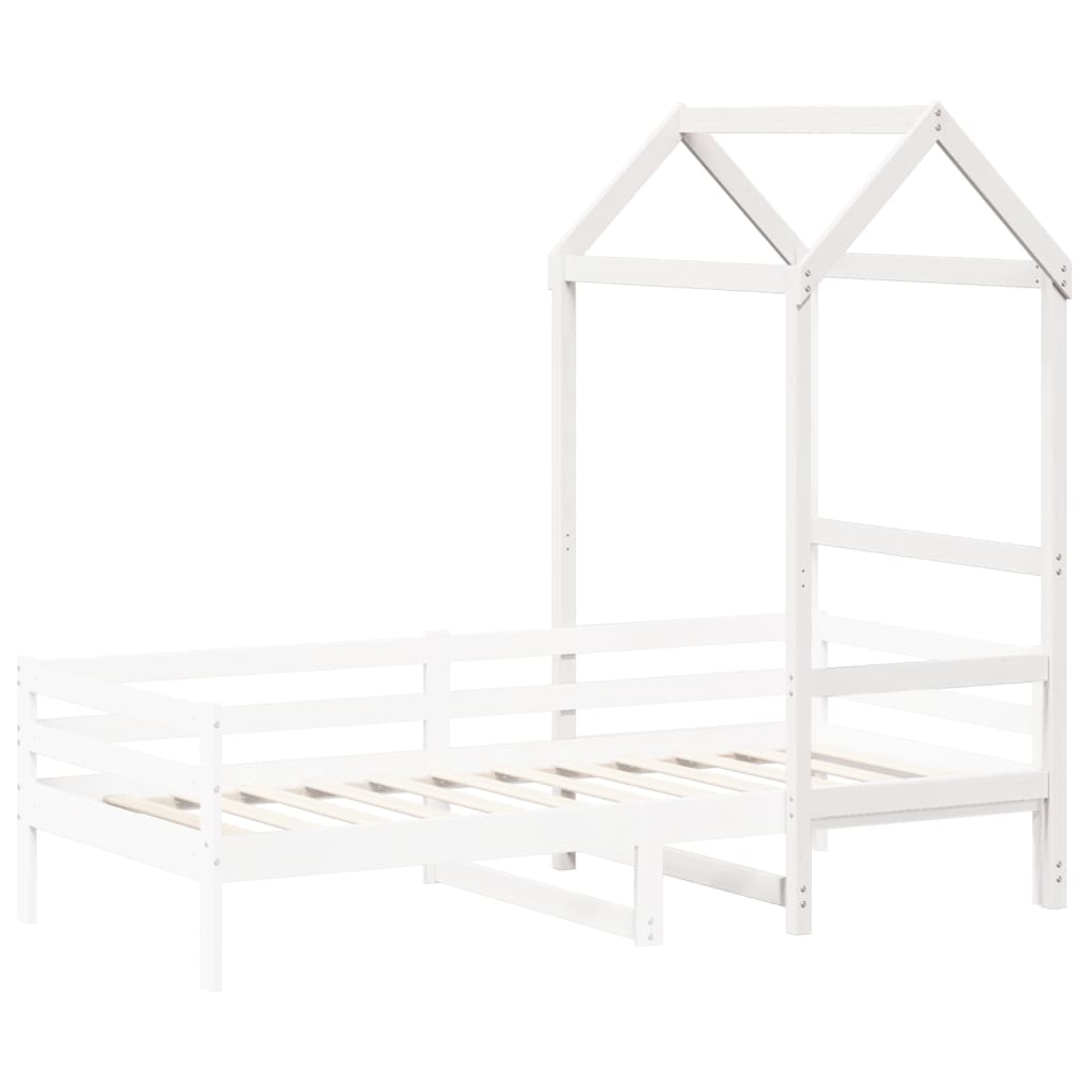 Toit de lit pour enfants 118x70x176,5 cm bois de pin massif - XIOS