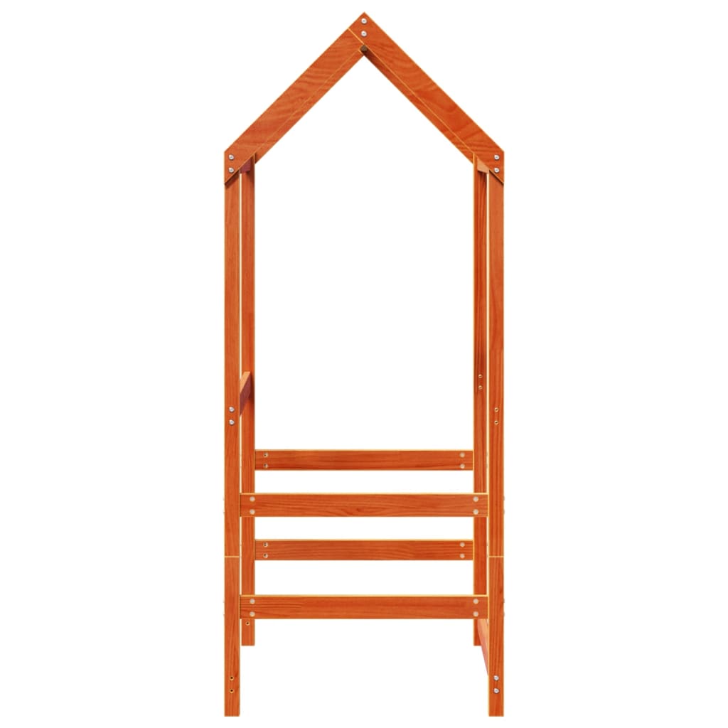 Toit de lit pour enfants 118x70x176,5 cm bois de pin massif - XIOS