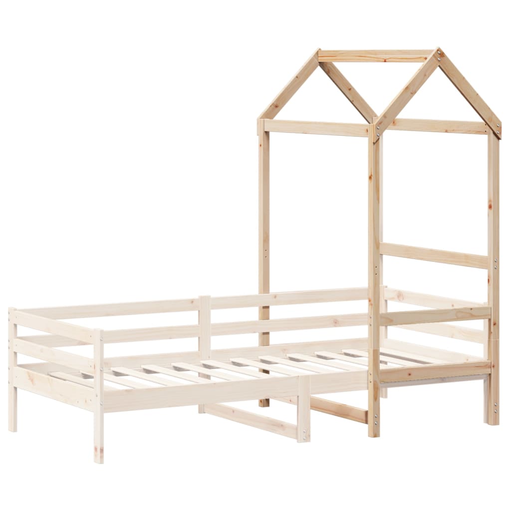 Toit de lit pour enfants 98x70x176,5 cm bois de pin massif - XIOS