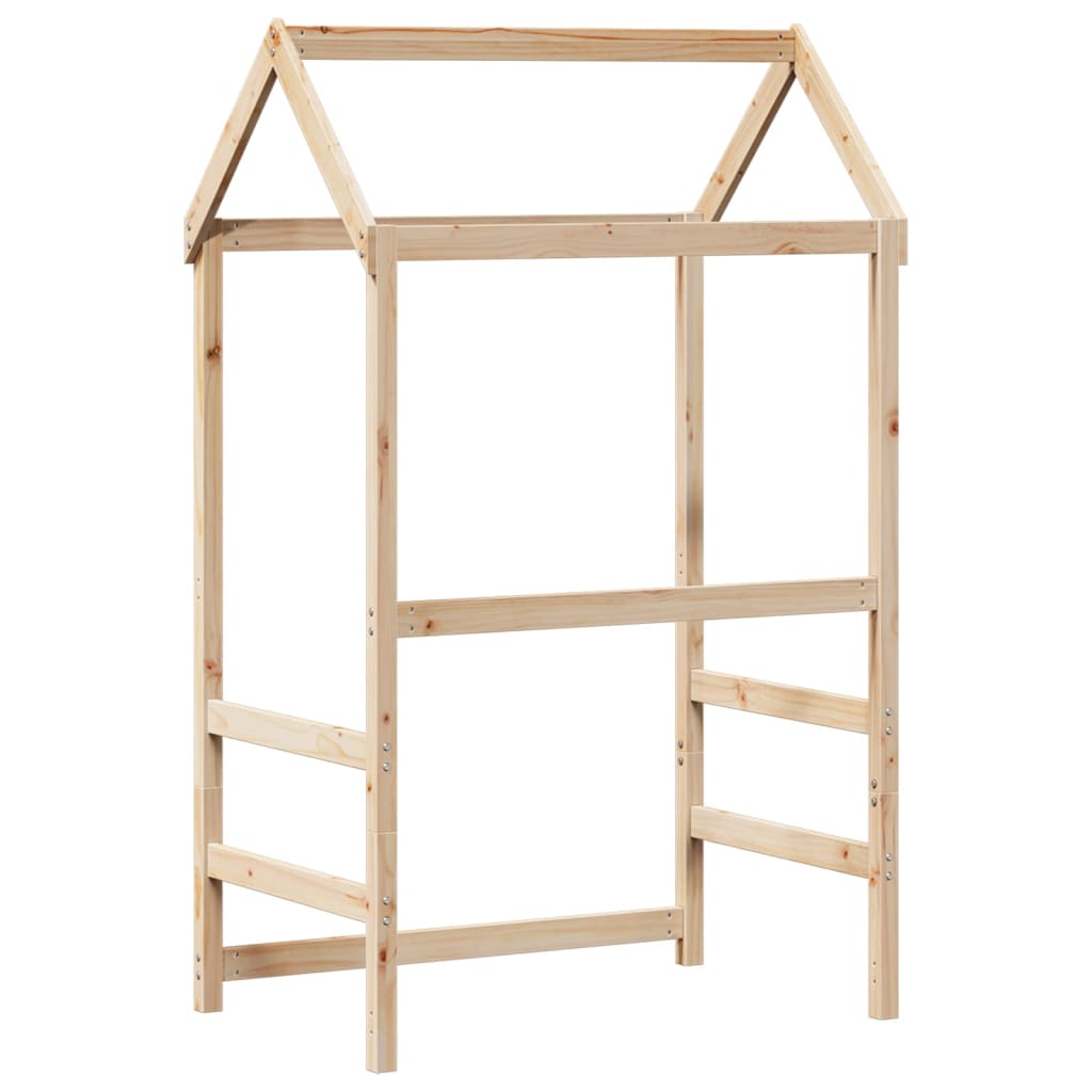 Toit de lit pour enfants 98x70x176,5 cm bois de pin massif - XIOS