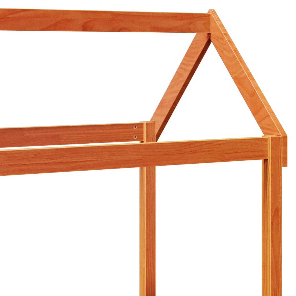 Toit de lit pour enfants 98x70x176,5 cm bois de pin massif - XIOS