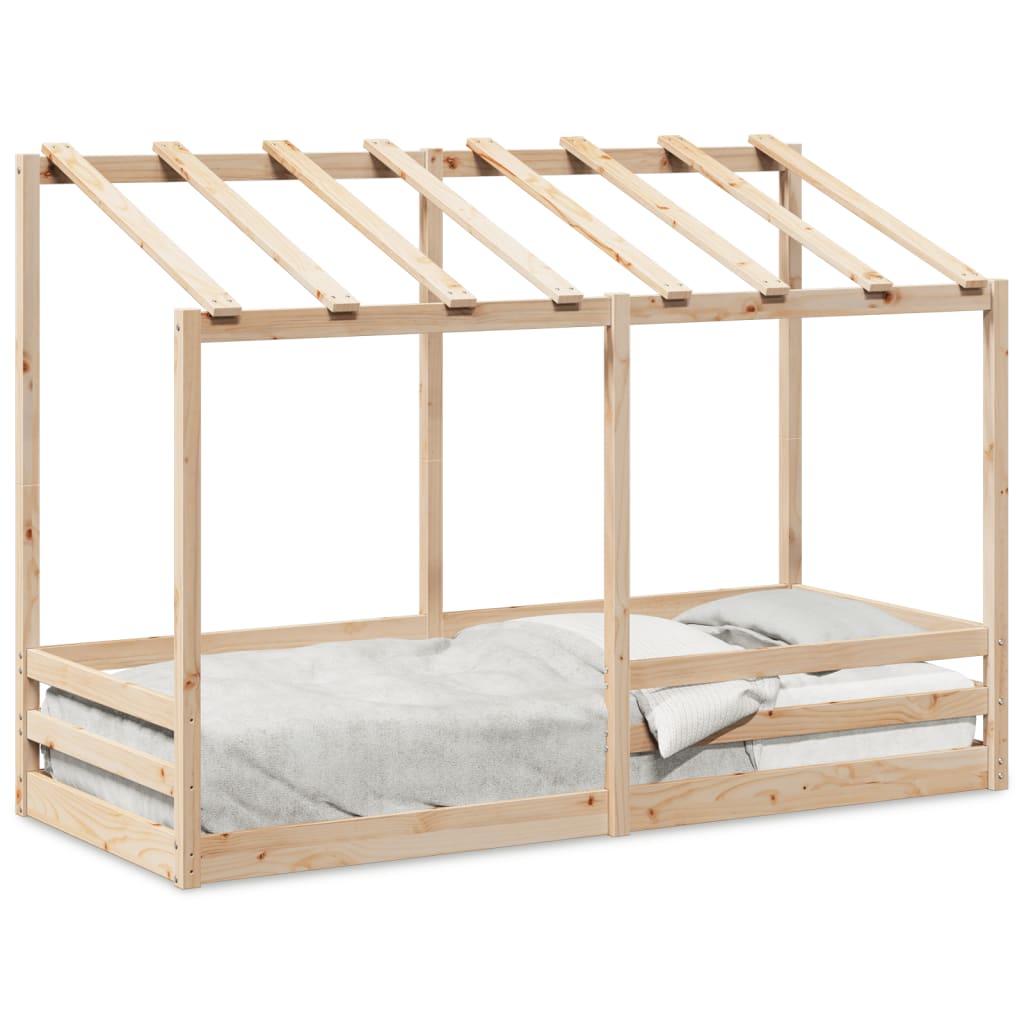 Lit pour enfants sans matelas 90x190 cm bois pin massif - XIOS