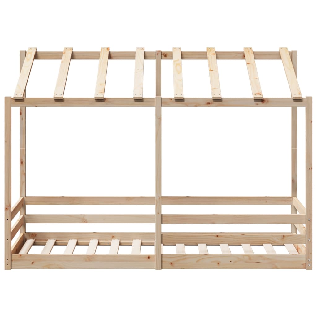 Lit pour enfants sans matelas 90x190 cm bois pin massif - XIOS