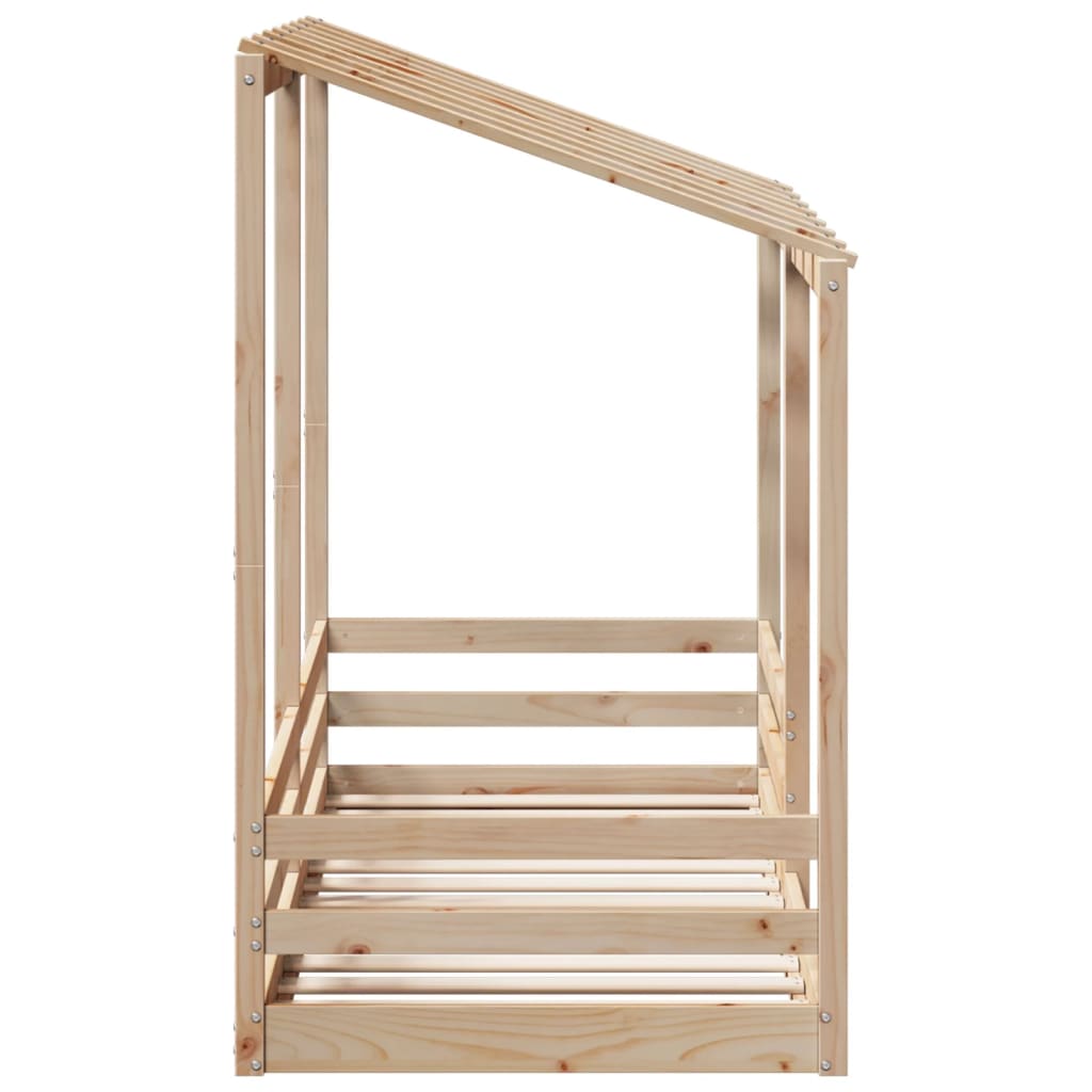 Lit pour enfants sans matelas 75x190 cm bois pin massif - XIOS