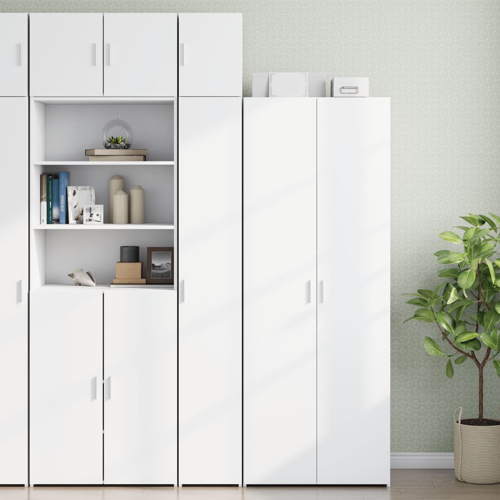 Armoire murale blanc 30x42,5x40 cm bois d'ingénierie - XIOS
