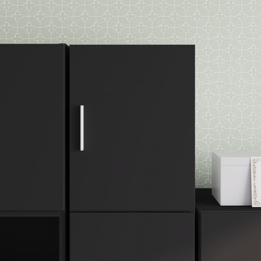 Armoire murale noir 30x42,5x40 cm bois d'ingénierie - XIOS