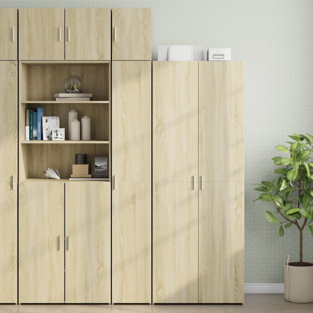 Armoire murale chêne sonoma 30x42,5x40 cm bois d'ingénierie - XIOS