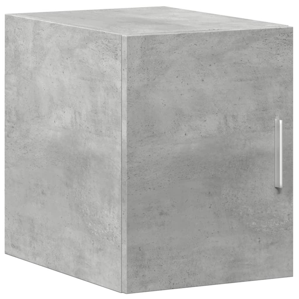 Armoire murale gris béton 30x42,5x40 cm bois d'ingénierie - XIOS