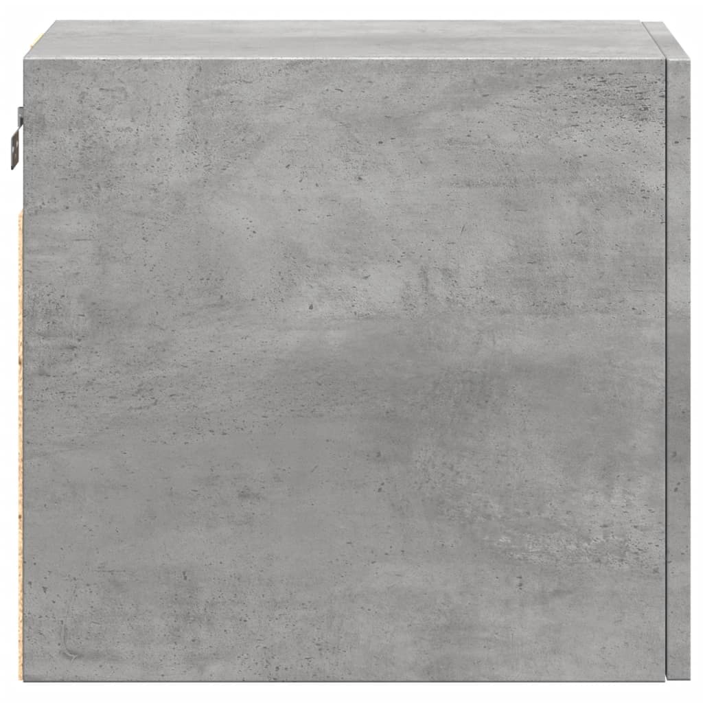 Armoire murale gris béton 30x42,5x40 cm bois d'ingénierie - XIOS