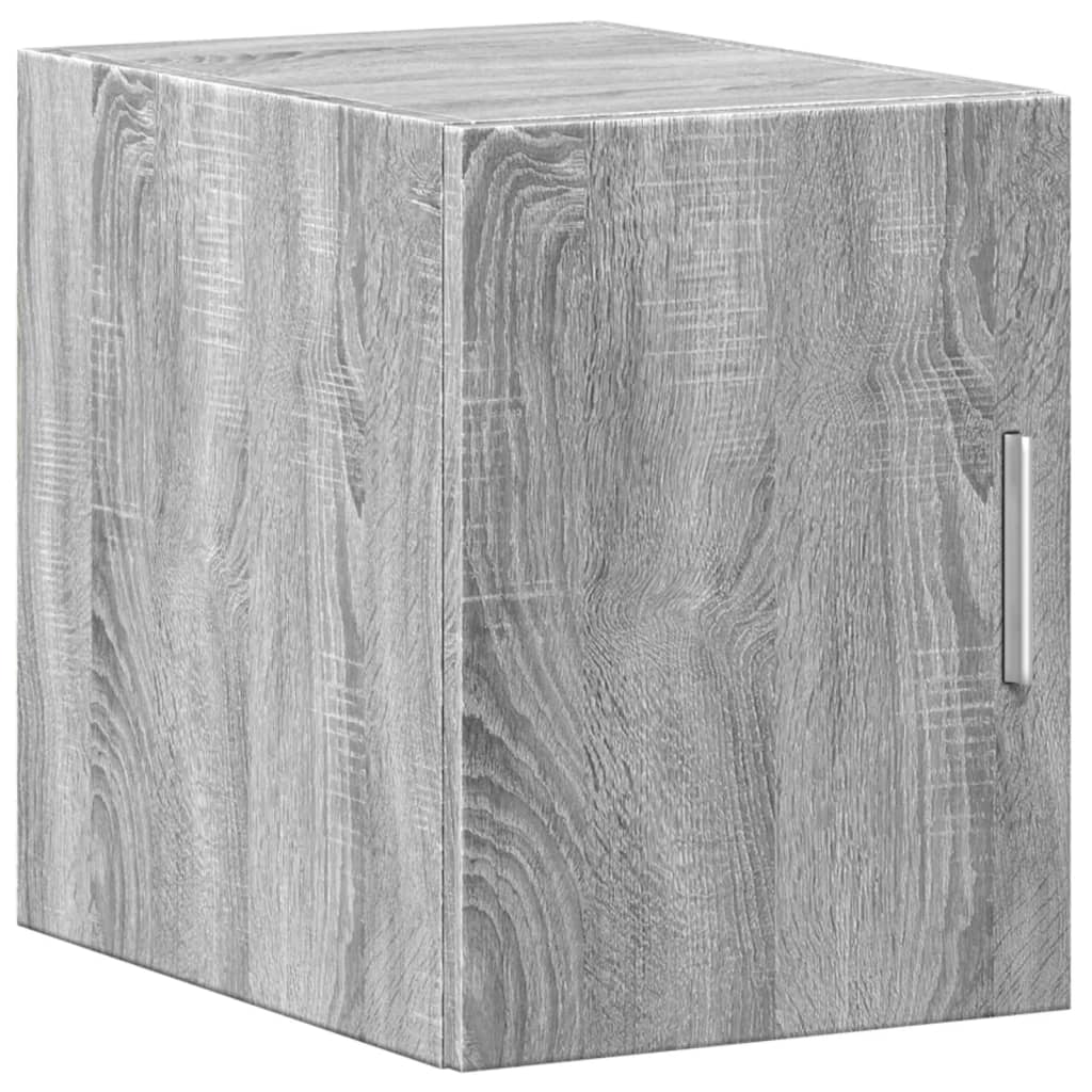 Armoire murale sonoma gris 30x42,5x40 cm bois d'ingénierie - XIOS