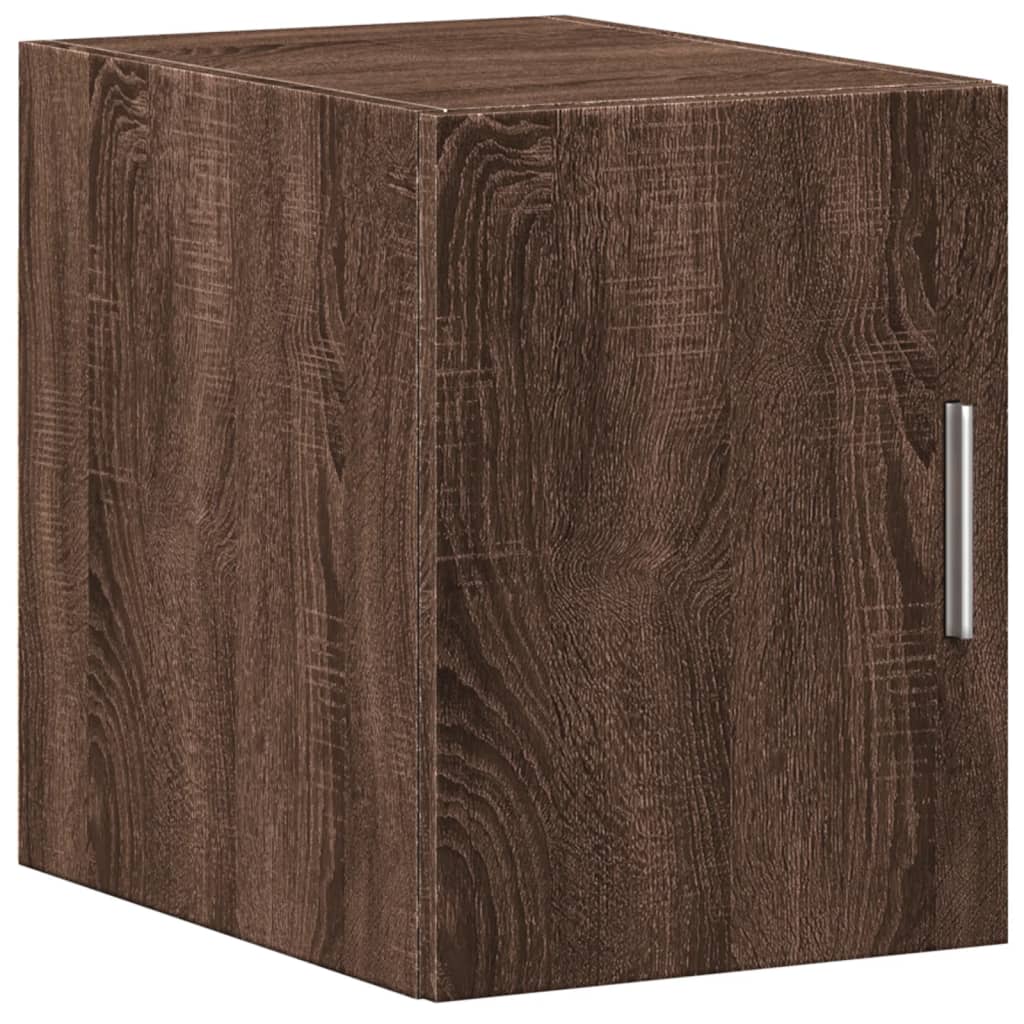 Armoire murale chêne marron 30x42,5x40 cm bois d'ingénierie - XIOS