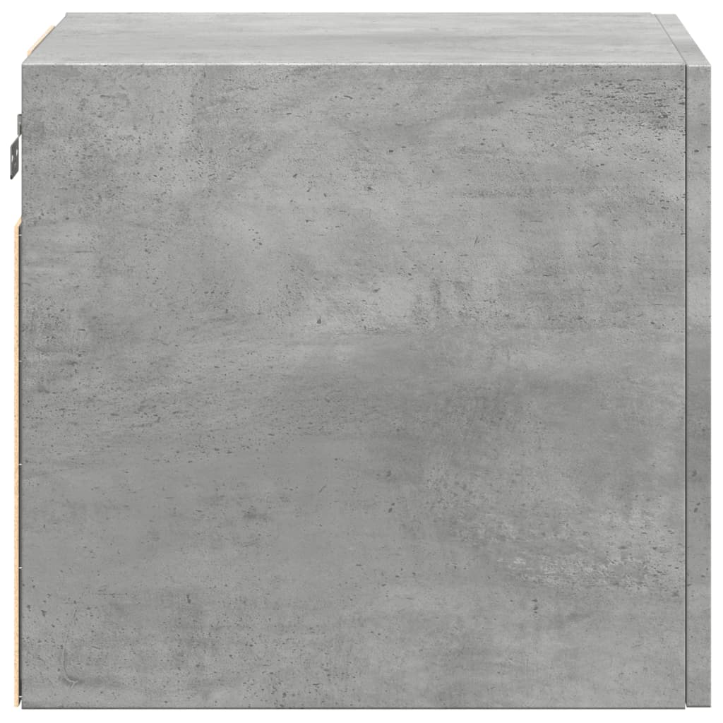 Armoire murale gris béton 40x42,5x40 cm bois d'ingénierie - XIOS