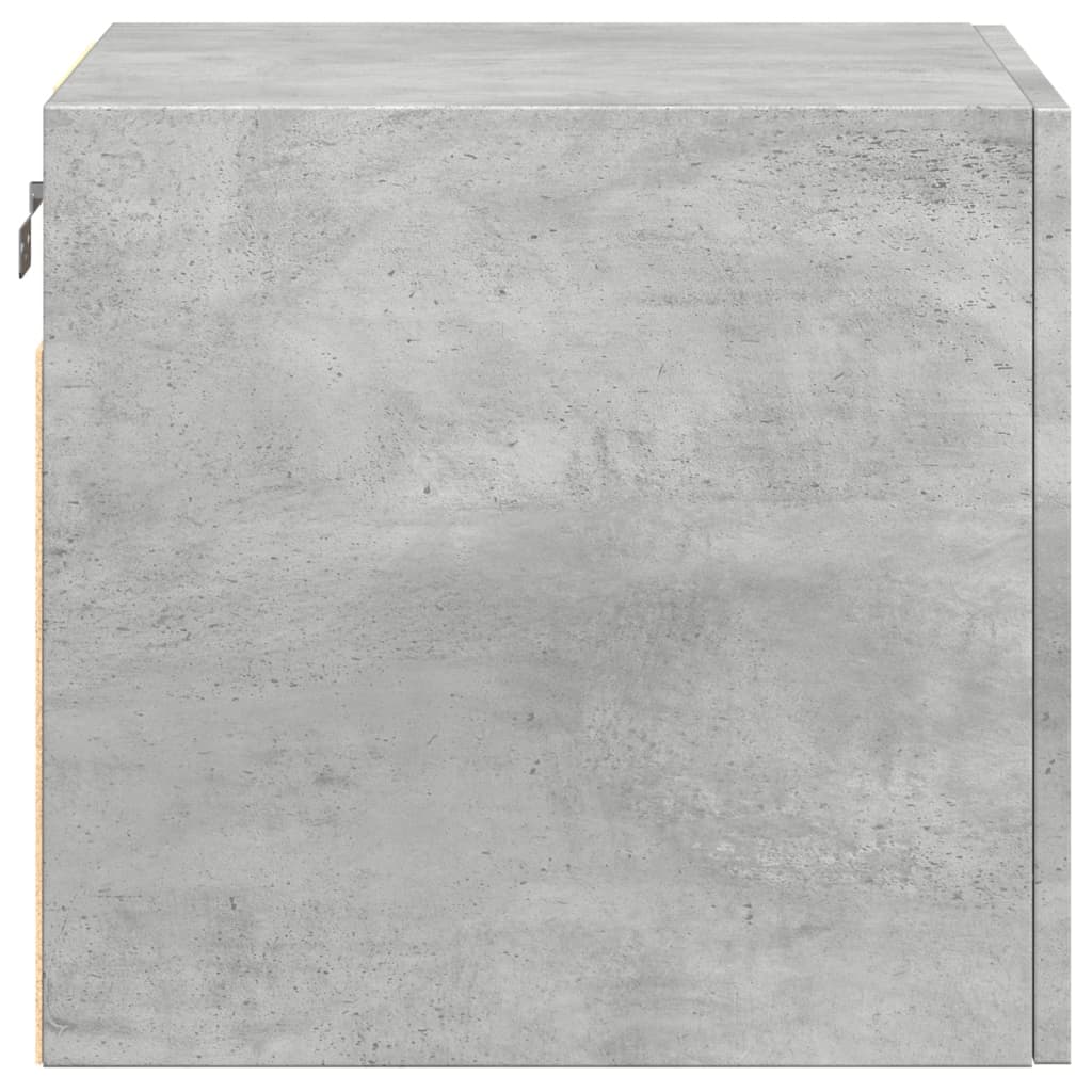 Armoire murale gris béton 45x42,5x40 cm bois d'ingénierie - XIOS