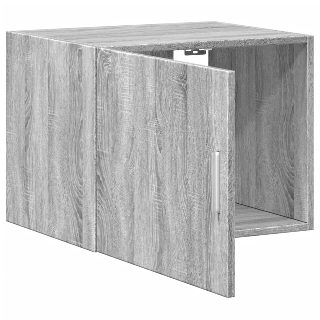Armoire murale sonoma gris 50x42,5x40 cm bois d'ingénierie - XIOS