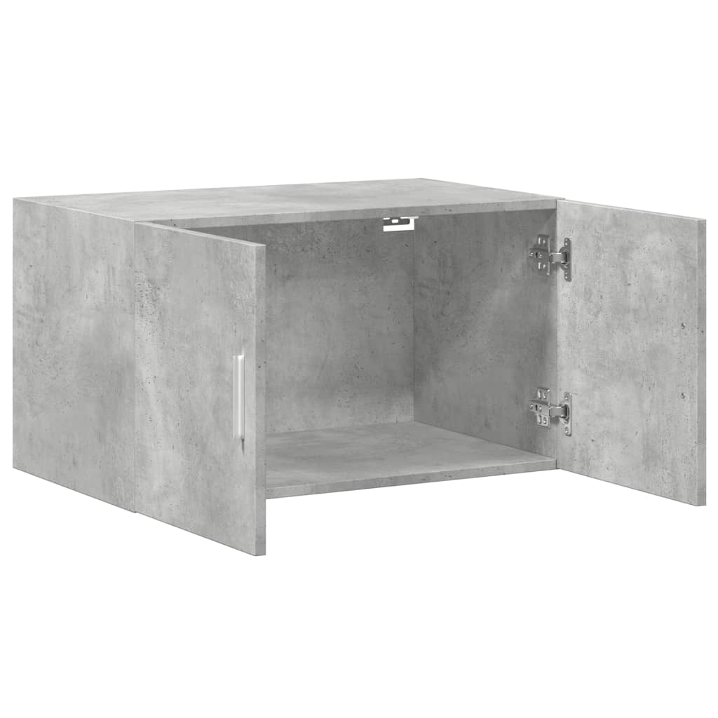 Armoire murale gris béton 70x42,5x40 cm bois d'ingénierie - XIOS