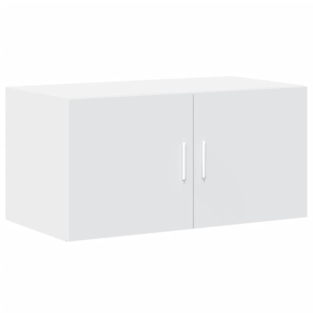 Armoire murale blanc 80x42,5x40 cm bois d'ingénierie - XIOS