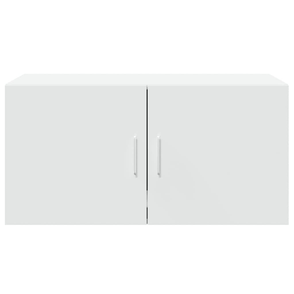 Armoire murale blanc 80x42,5x40 cm bois d'ingénierie - XIOS