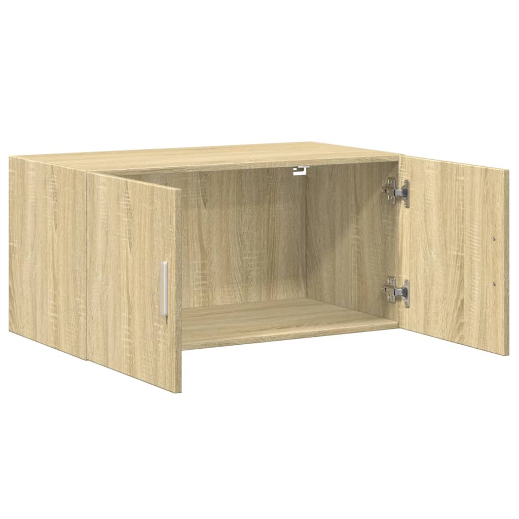 Armoire murale chêne sonoma 80x42,5x40 cm bois d'ingénierie - XIOS