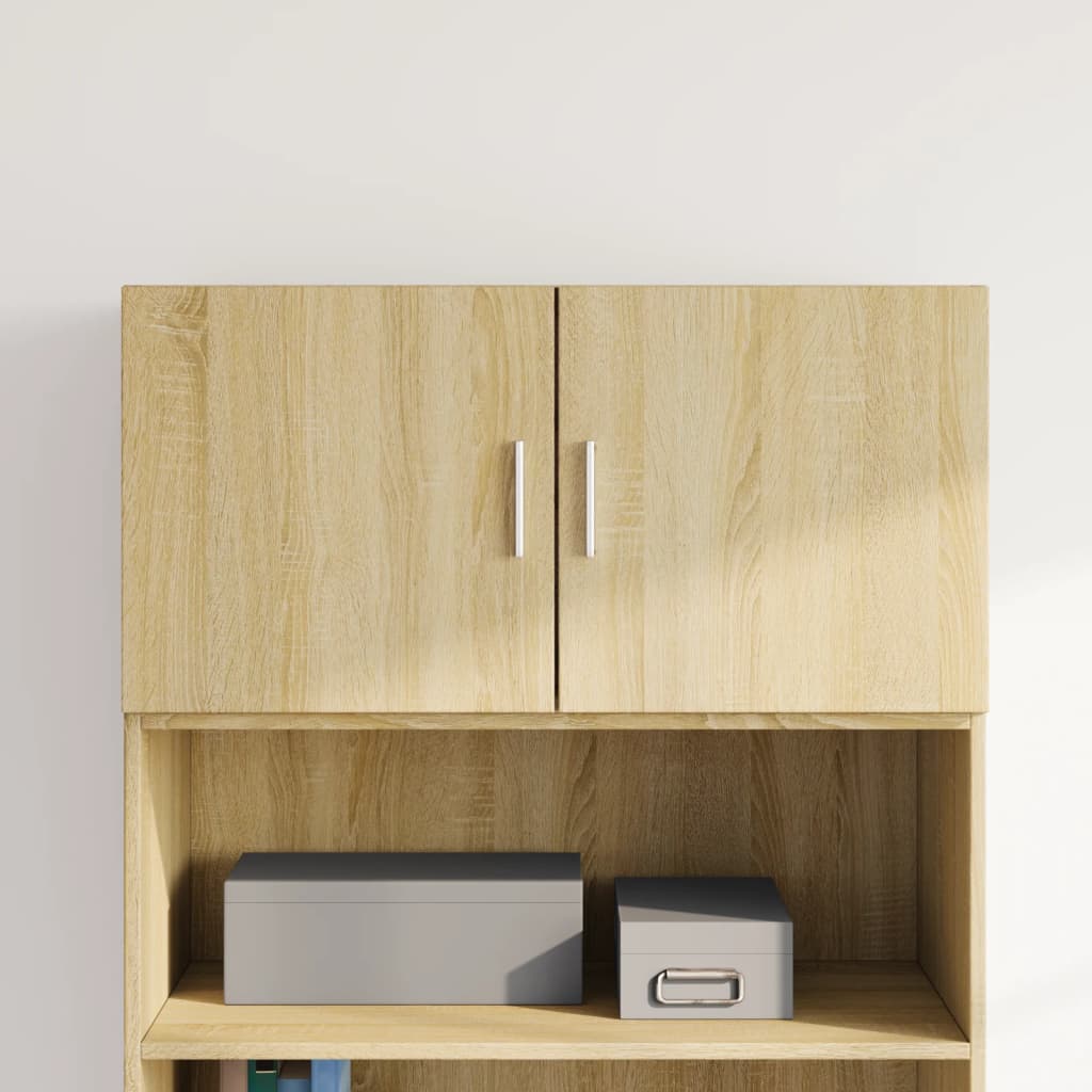 Armoire murale chêne sonoma 80x42,5x40 cm bois d'ingénierie - XIOS