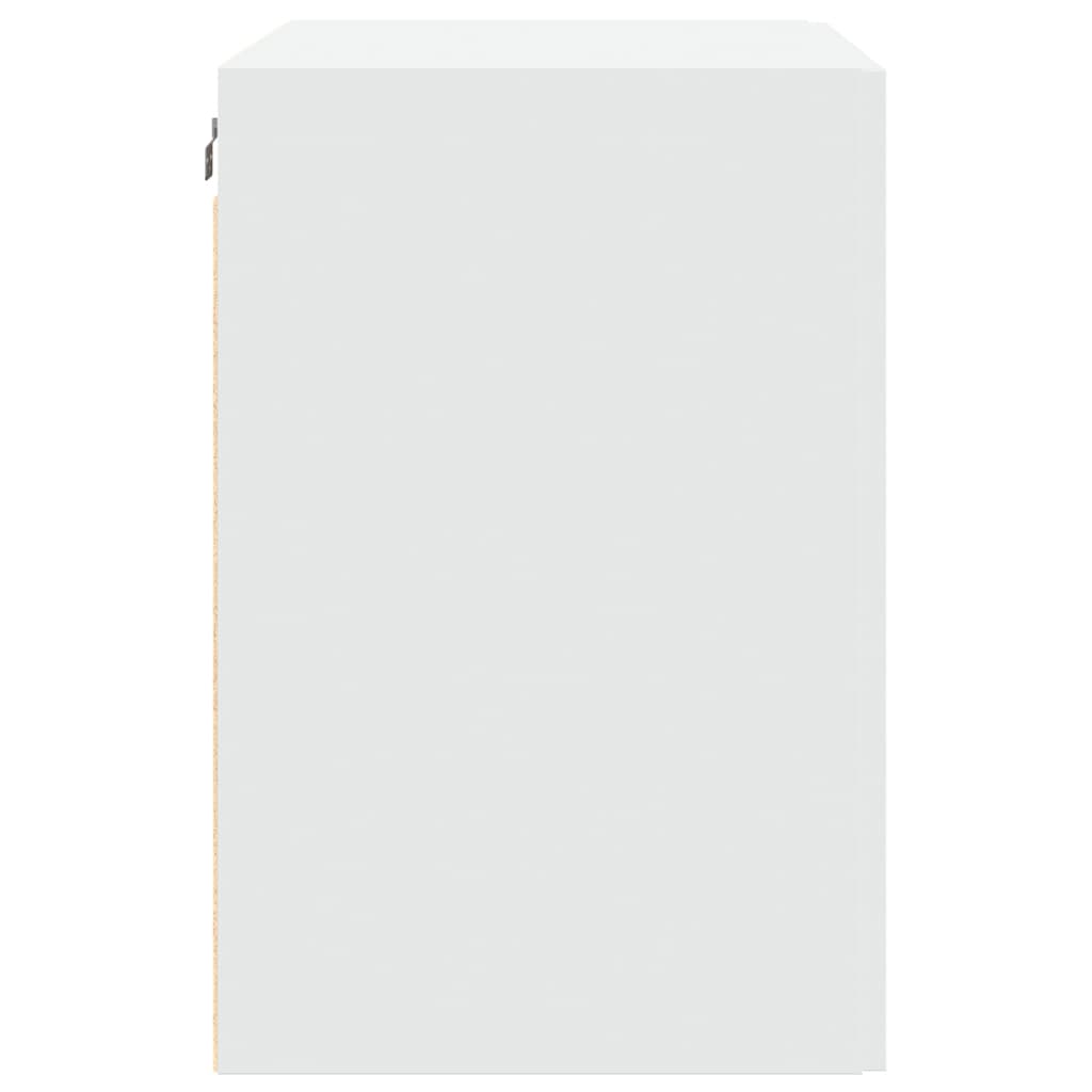 Armoire murale blanc 80x42,5x64 cm bois d'ingénierie - XIOS