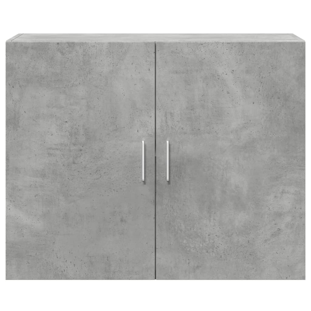 Armoire murale gris béton 80x42,5x64 cm bois d'ingénierie - XIOS