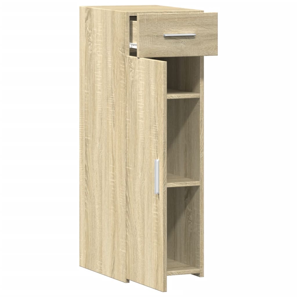 Buffet chêne sonoma 30x42,5x93 cm bois d'ingénierie - XIOS